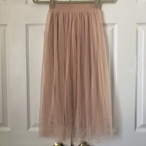 H&M Pink Tulle Skirt